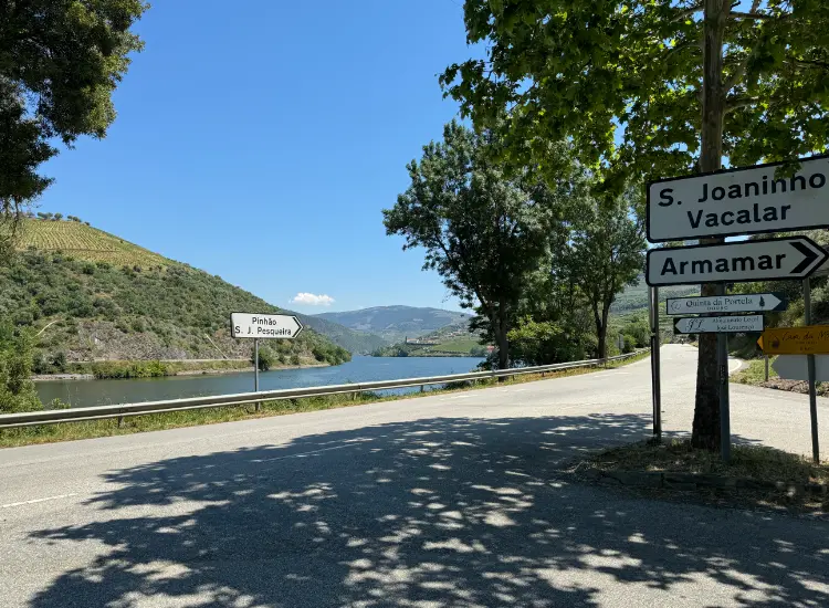 View along the Douro Valley